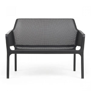   Outdoor Perforated 2-Seater Bench | Oroa.com