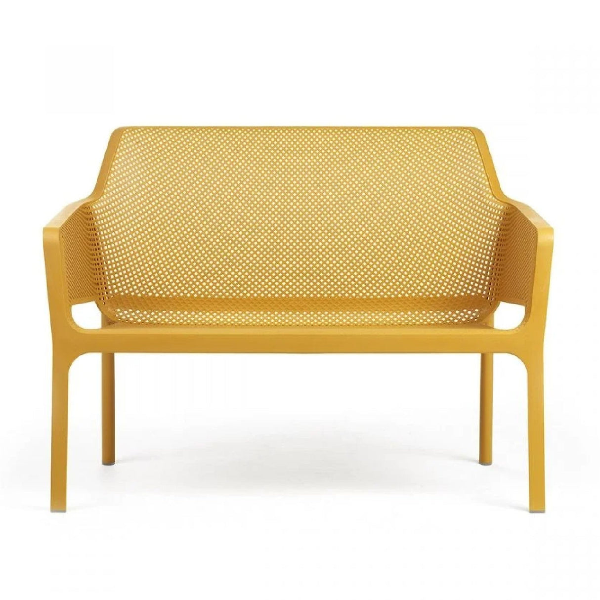   Outdoor Perforated 2-Seater Bench | Oroa.com