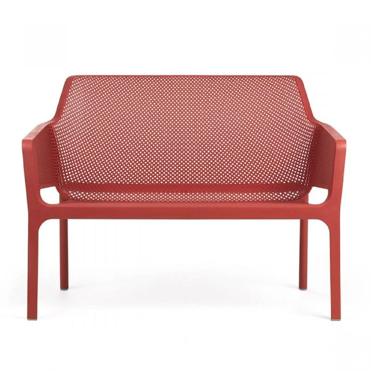   Outdoor Perforated 2-Seater Bench | Oroa.com