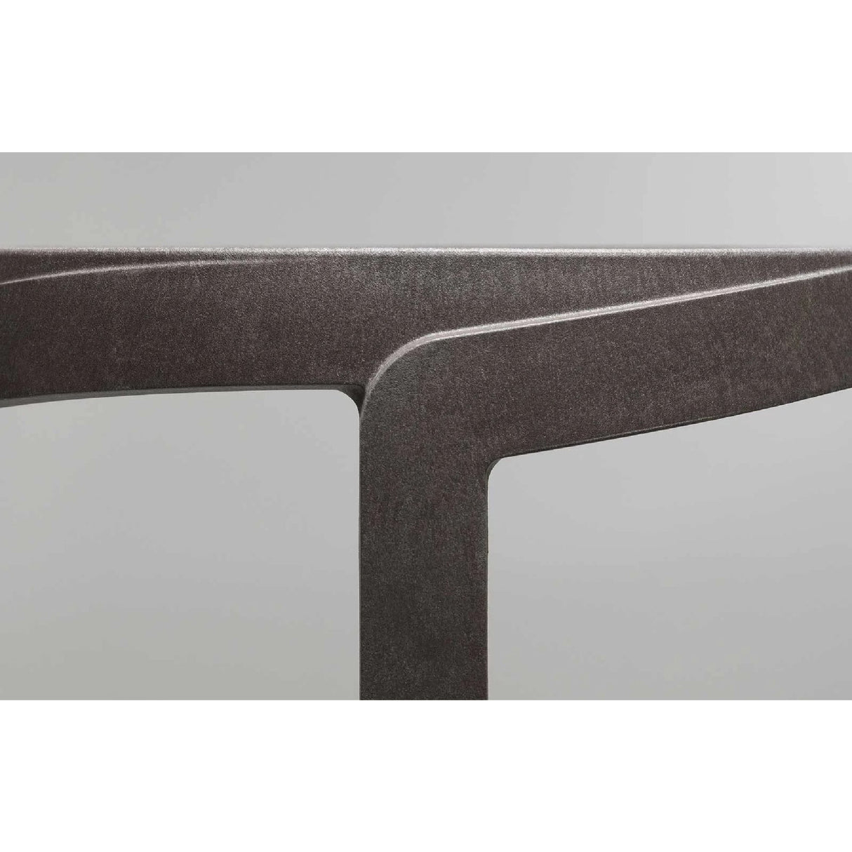   Regenerated Fiberglass Round Outdoor Stool | Oroa.com
