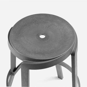  Regenerated Fiberglass Outdoor High Stool | Oroa.com