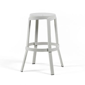   Regenerated Fiberglass Outdoor High Stool | Oroa.com