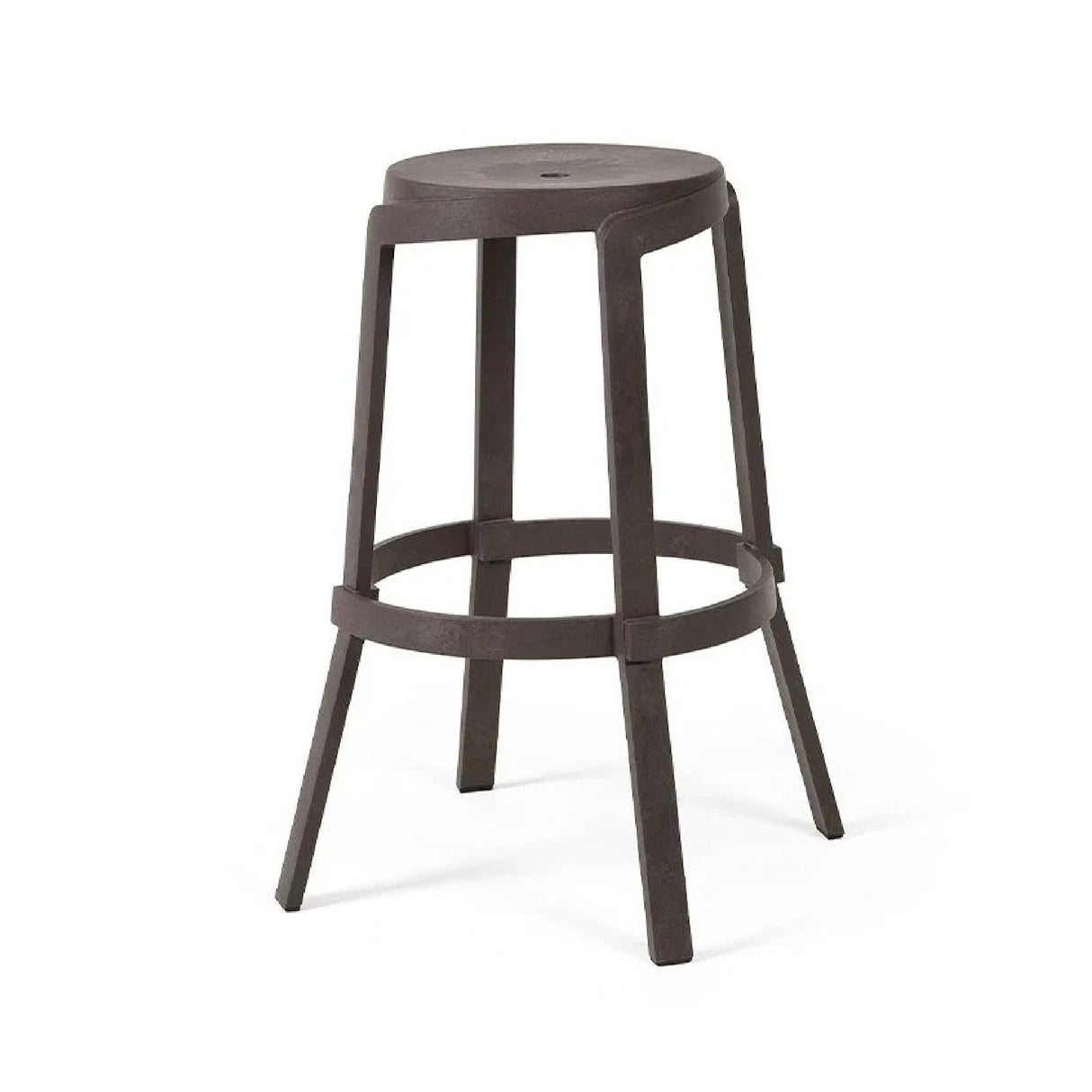   Regenerated Fiberglass Outdoor High Stool | Oroa.com