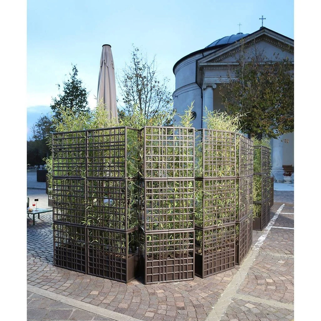   Regenerated Fiberglass Outdoor Wall Partition | Oroa.com