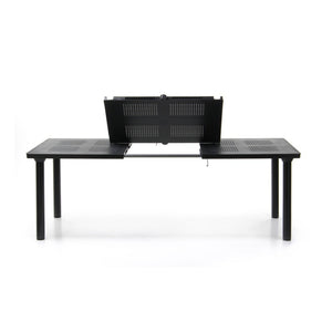   Extendable Outdoor Dining Table with Umbrella Hole | Oroa.com