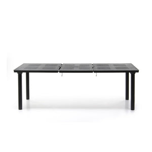   Extendable Outdoor Dining Table with Umbrella Hole | Oroa.com