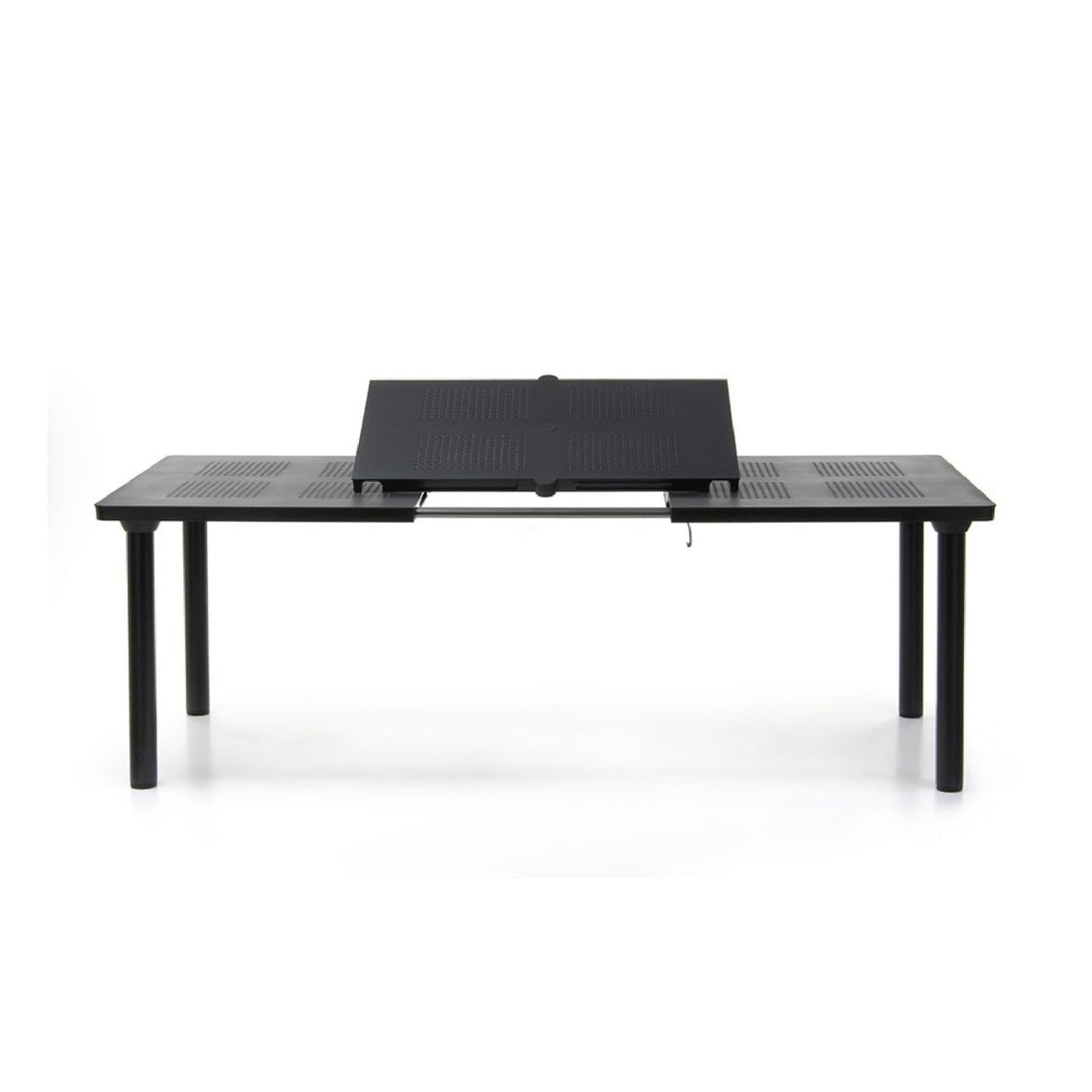   Extendable Outdoor Dining Table with Umbrella Hole | Oroa.com