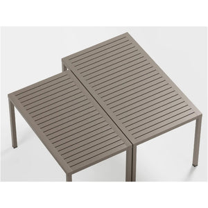   Rectangular Slatted Outdoor Dining Table | Oroa.com