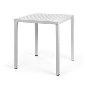   Square Slatted Outdoor Dining Table | Oroa.com