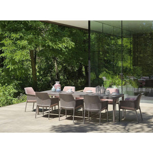   Aluminum Framed Extendible Outdoor Dining Table | Oroa.com