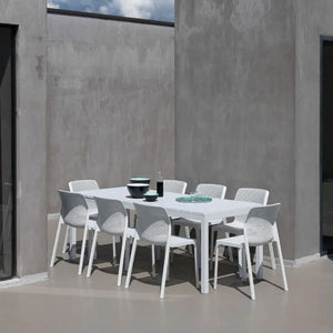   Aluminum Framed Extendible Outdoor Dining Table | Oroa.com