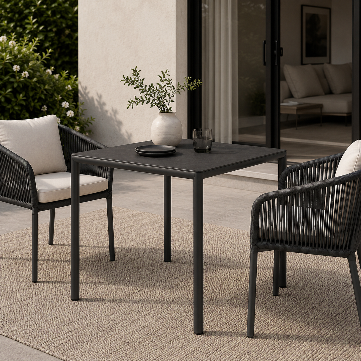   Aluminum Adjustable Outdoor Dining Table | Oroa.com