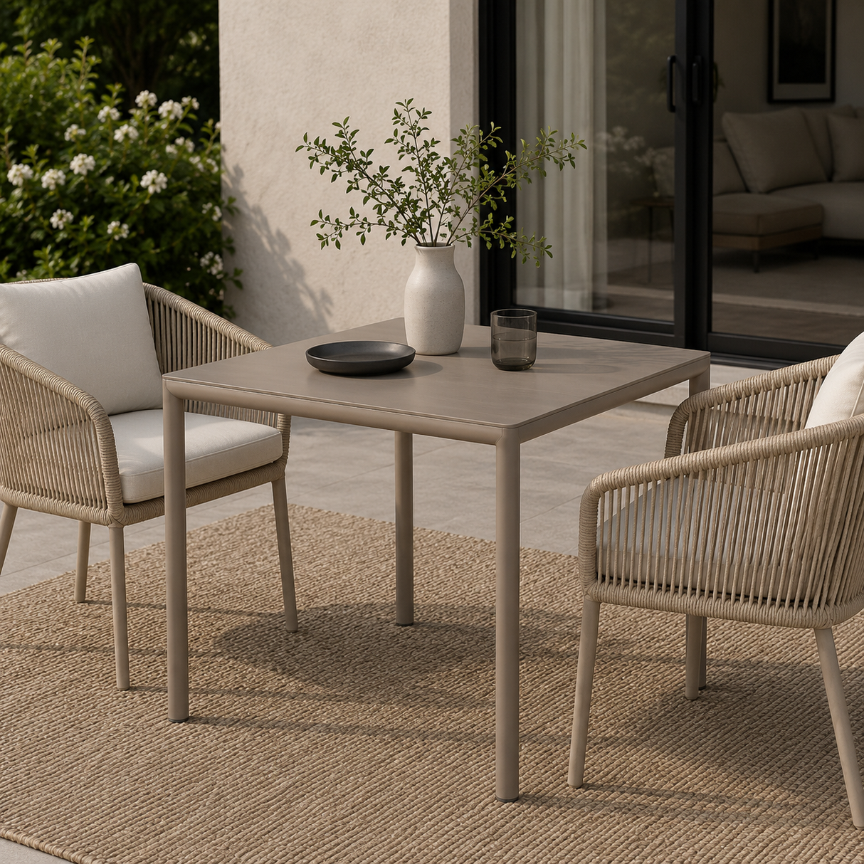   Aluminum Adjustable Outdoor Dining Table | Oroa.com