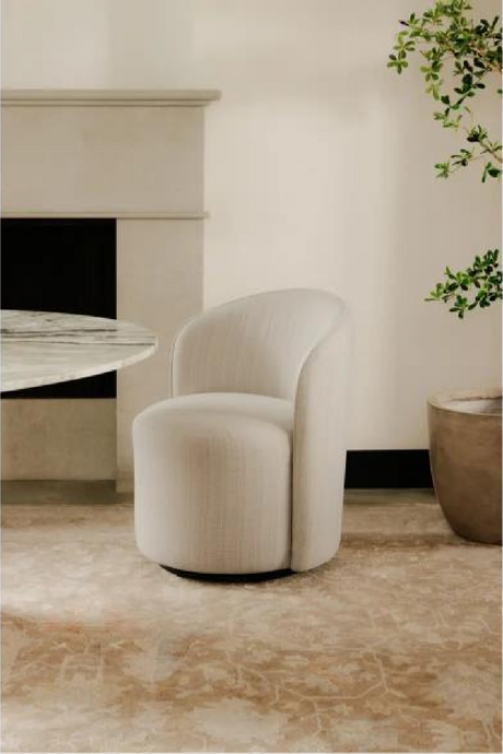 Outdoor Swivel Dining Chair | Novi Living Sylvie | Oroa.com