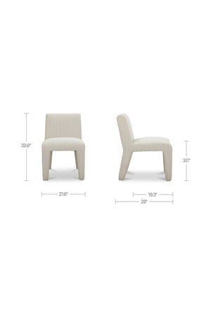   Modern European furniture - Outdoor Upholstered Dining Chair - www.oroa.com | Oroa.com