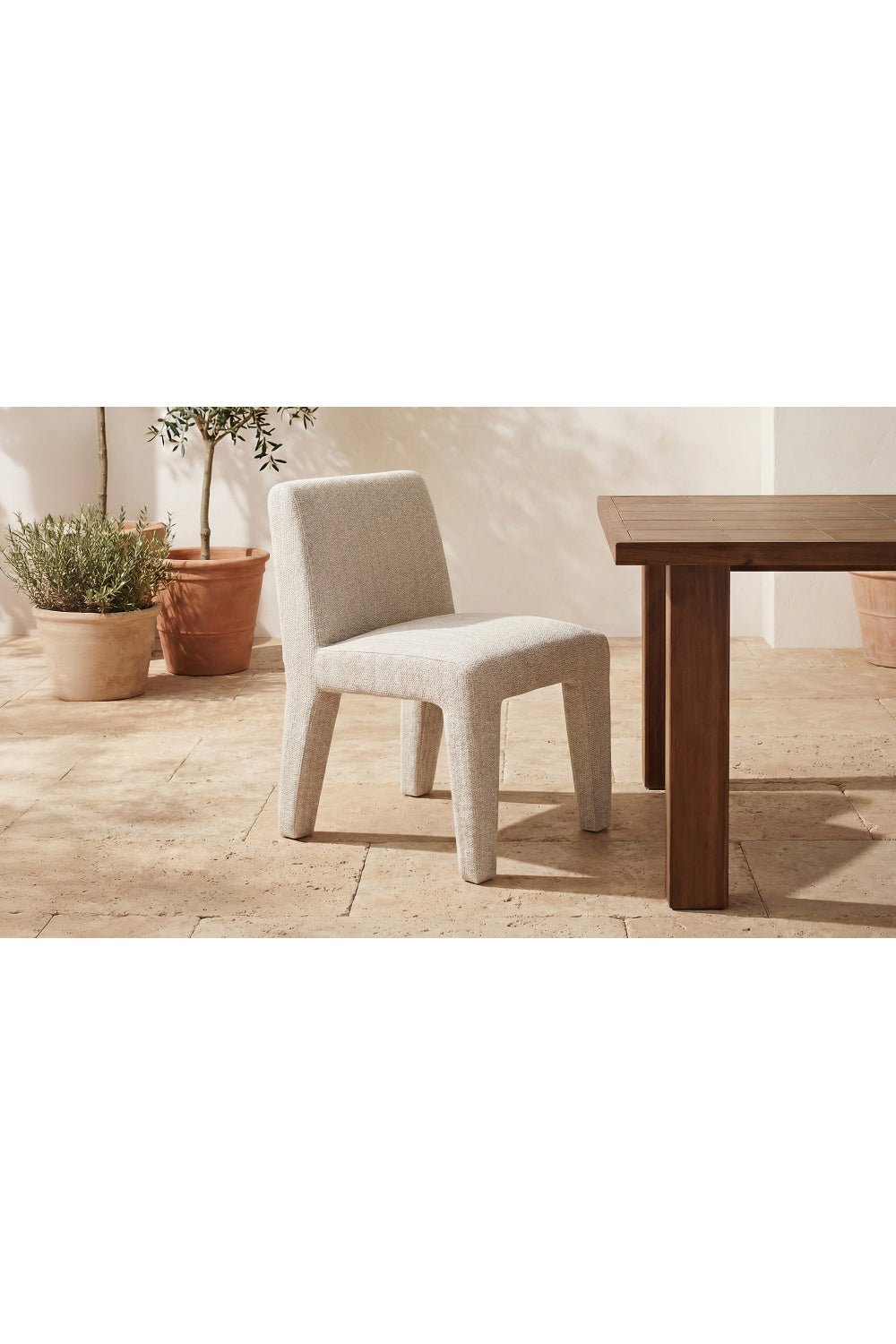   Modern European furniture - Outdoor Upholstered Dining Chair - www.oroa.com | Oroa.com