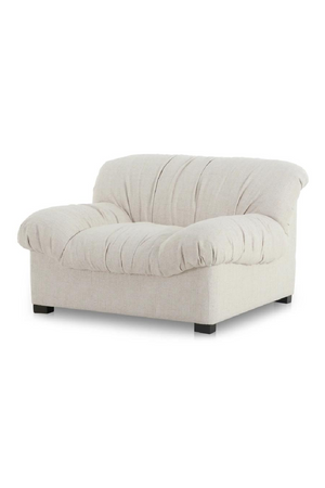 Vintage-Inspired Wrinkled Lounge Chair | Novi Living Halston | Oroa.com