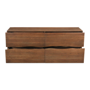 Modern European furniture - Live-Edge Acacia 4-Drawer Dresser - www.oroa.com