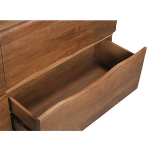 Modern European furniture - Live-Edge Acacia 4-Drawer Dresser - www.oroa.com