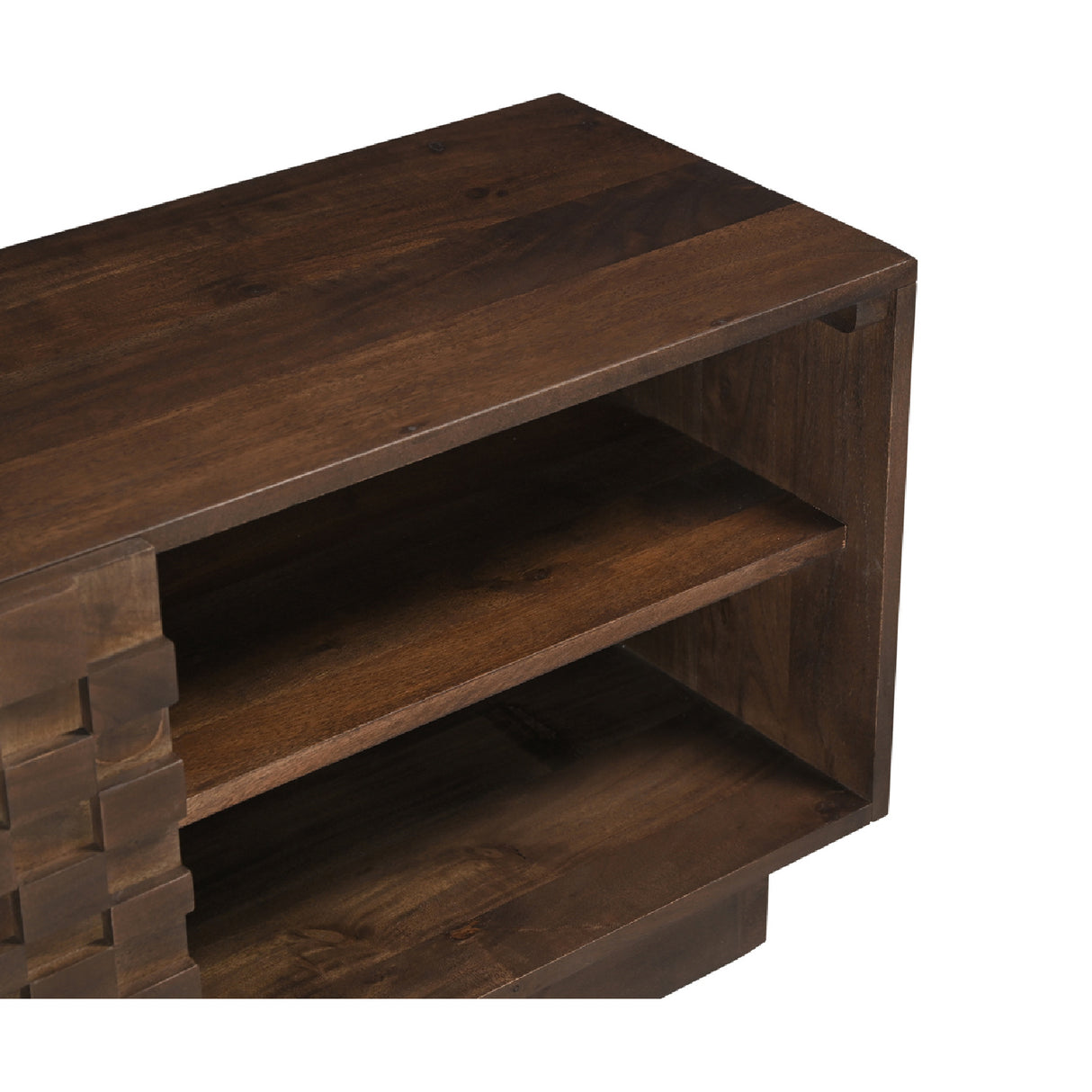   Modern European furniture - Acacia 2-Door Media Cabinet - www.oroa.com | Oroa.com