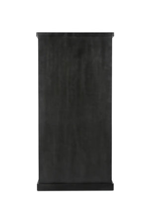   Modern European furniture - Black Sliding-Door Tall Cabinet - www.oroa.com | Oroa.com
