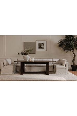 Modern European furniture - Solid Need Wood Dining Table - www.oroa.com