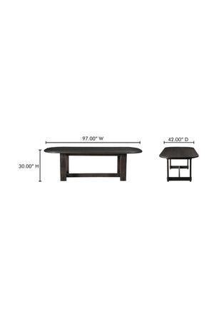 Modern European furniture - Solid Need Wood Dining Table - www.oroa.com