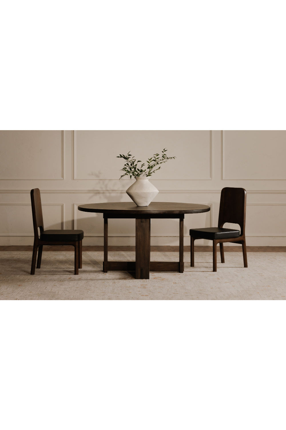 Modern European furniture - Solid Need Wood Dining Table - www.oroa.com