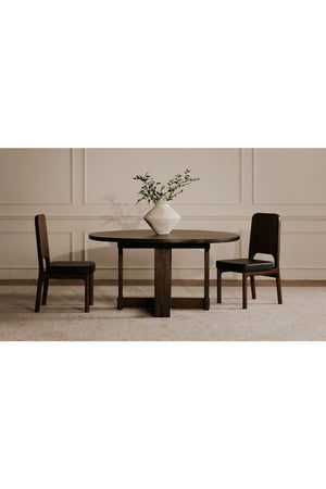 Modern European furniture - Solid Need Wood Dining Table - www.oroa.com