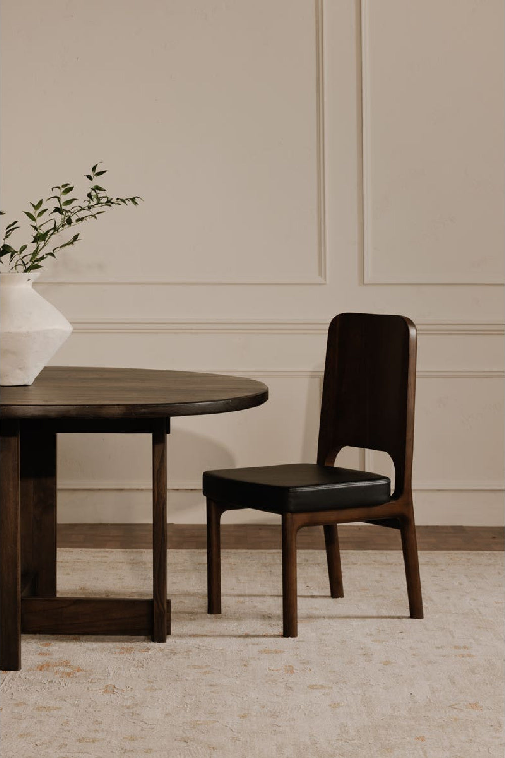 Modern European furniture - Solid Need Wood Dining Table - www.oroa.com