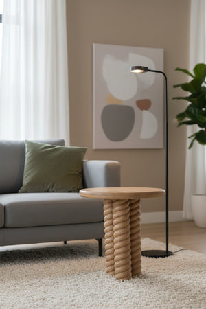 Modern European furniture - Oak Turned-Leg Coffee Table - www.oroa.com