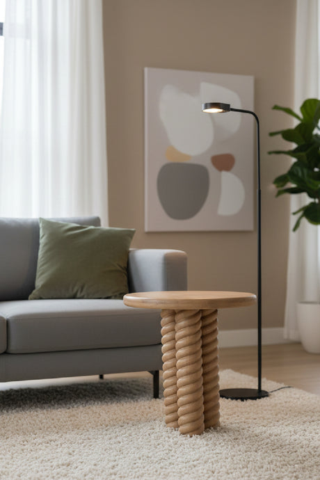 Modern European furniture - Oak Turned-Leg Coffee Table - www.oroa.com