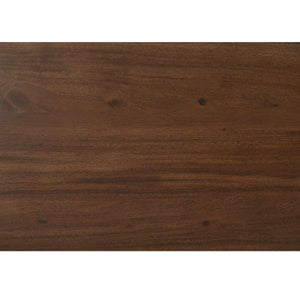Modern European furniture - Brown Acacia Wood Dining Bench - www.oroa.com