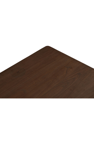   2-Drawer Wooden Charging Nightstand | Oroa.com