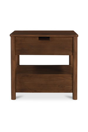   2-Drawer Wooden Charging Nightstand | Oroa.com