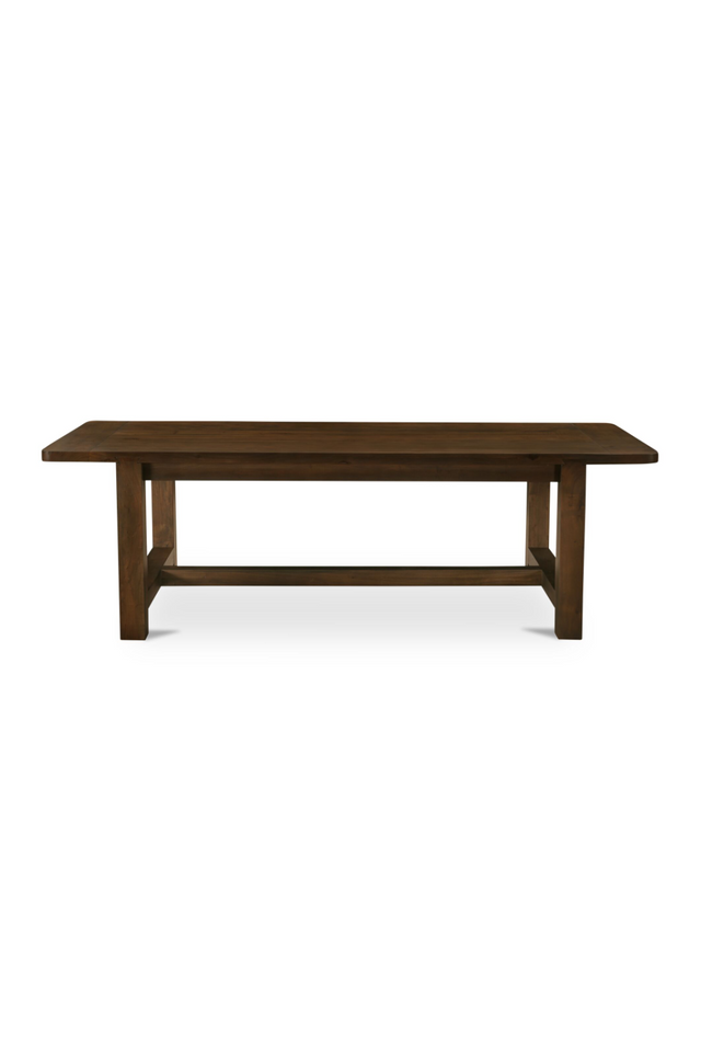 Brown Acacia Wood Dining Table S | Novi Living Wilson | Oroa.com