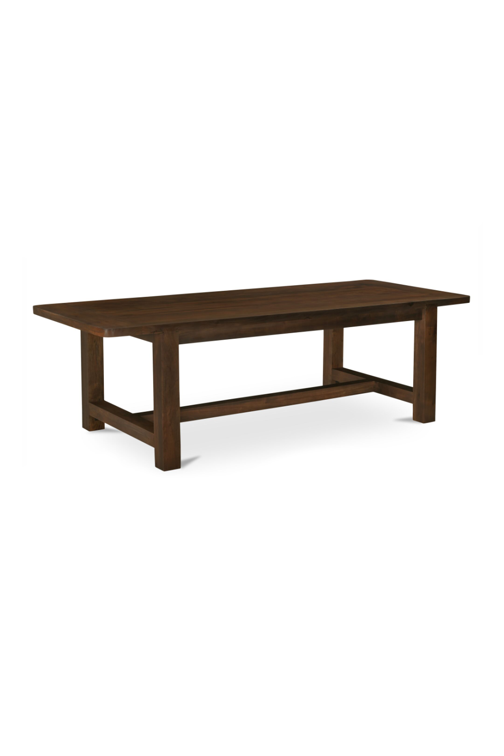   Brown Acacia Wood Dining Table S | Oroa.com