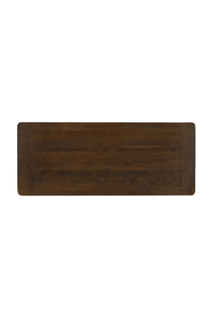   Brown Acacia Wood Dining Table S | Oroa.com
