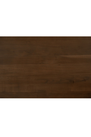   Brown Acacia Wood Dining Table S | Oroa.com