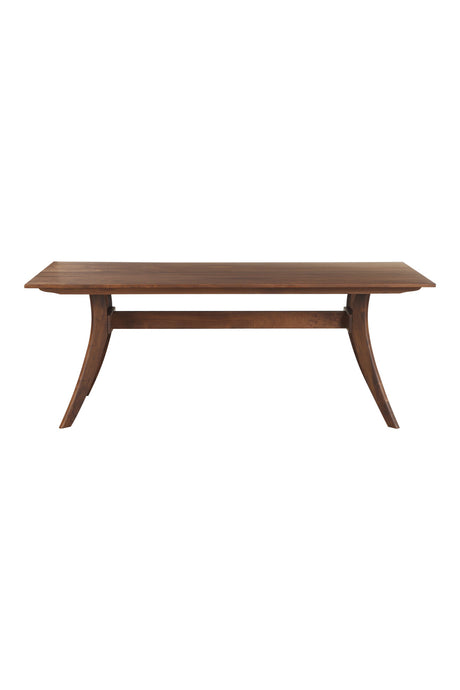Modern European furniture - Walnut Rectangular Dining Table - www.oroa.com
