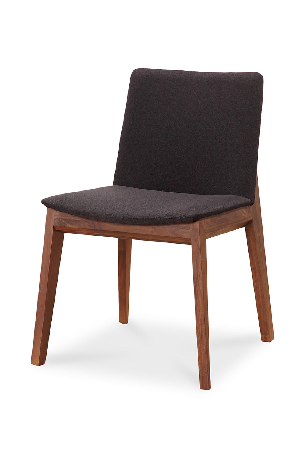 Modern European furniture - American Walnut Framed Dining Chairs (2) - www.oroa.com