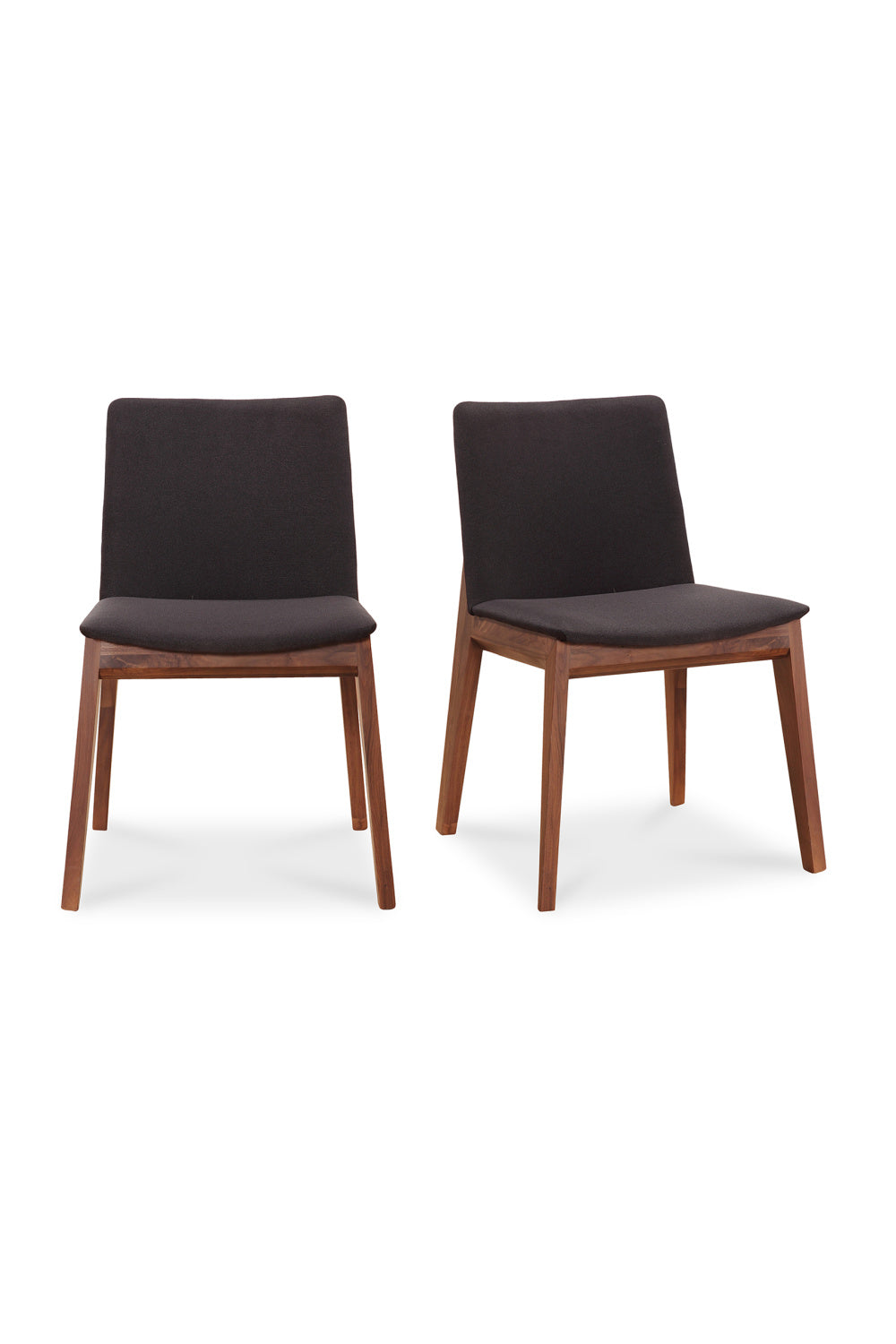 Modern European furniture - American Walnut Framed Dining Chairs (2) - www.oroa.com