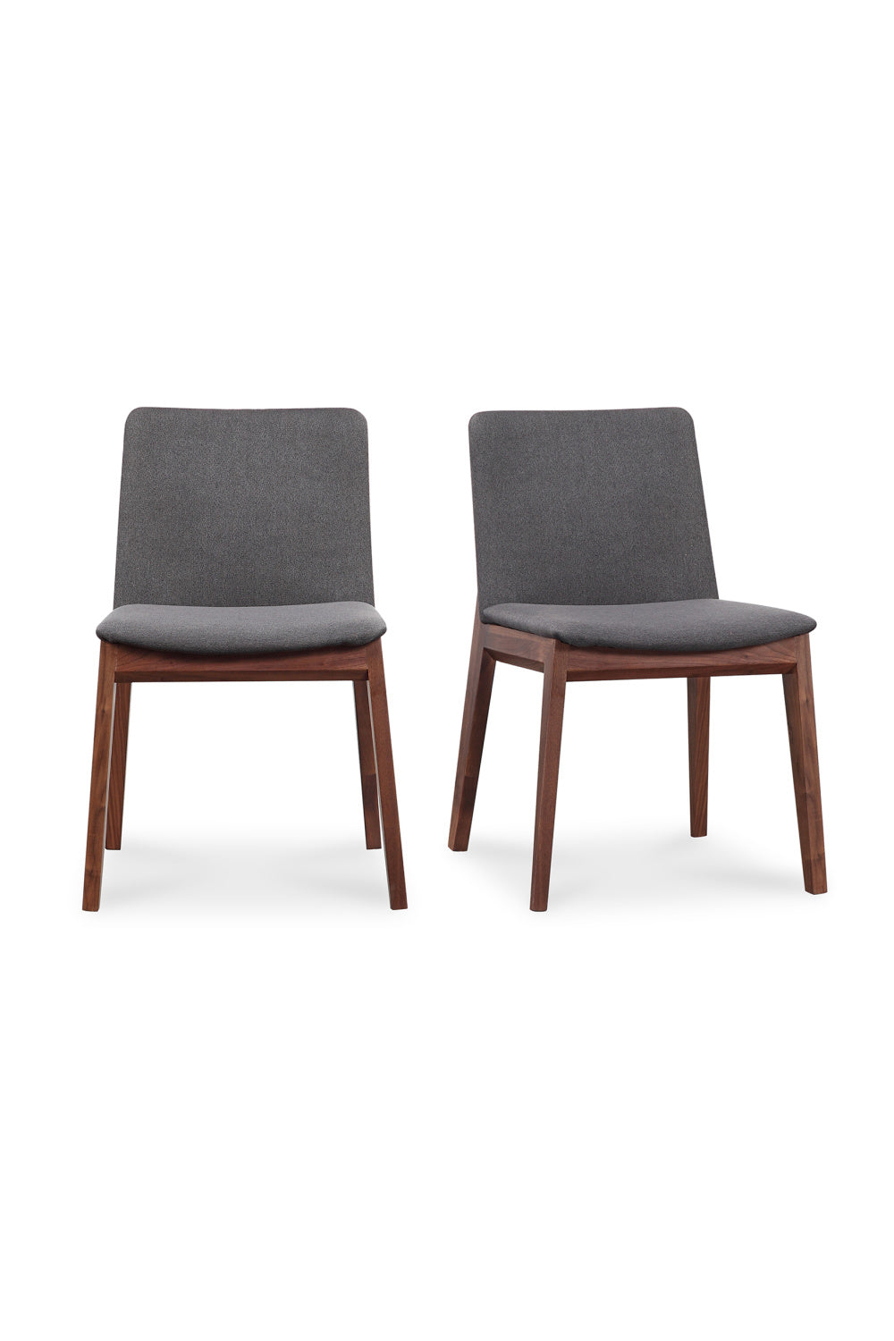 Modern European furniture - American Walnut Framed Dining Chairs (2) - www.oroa.com