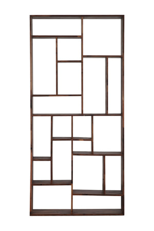 Modern European furniture - Solid Walnut Display Shelf - www.oroa.com