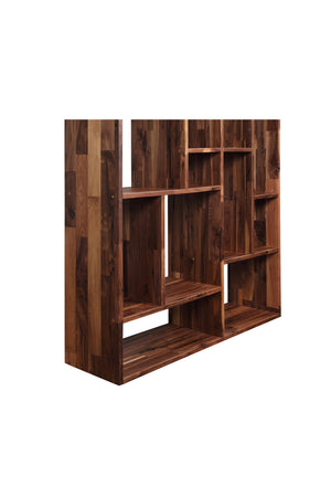 Modern European furniture - Solid Walnut Display Shelf - www.oroa.com
