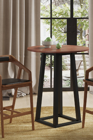   Modern European furniture - Solid Walnut Bar Table - www.oroa.com | Oroa.com