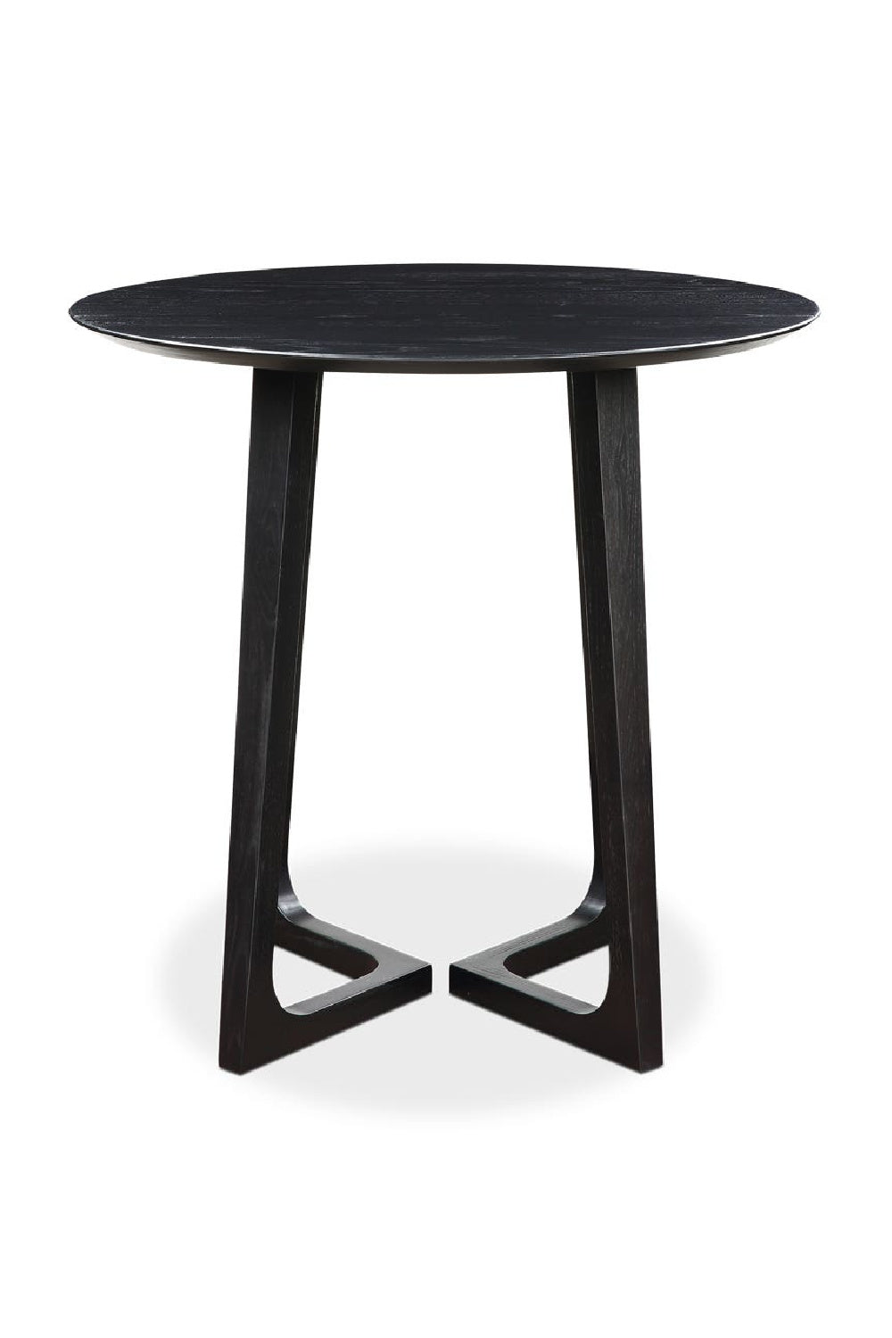 Black Solid Ash Counter Table | Novi Living Godenza | Oroa.com