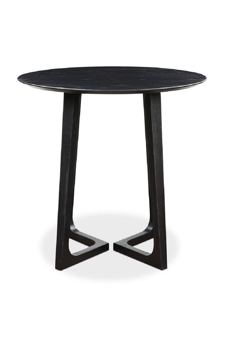 Black Solid Ash Counter Table | Novi Living Godenza | Oroa.com