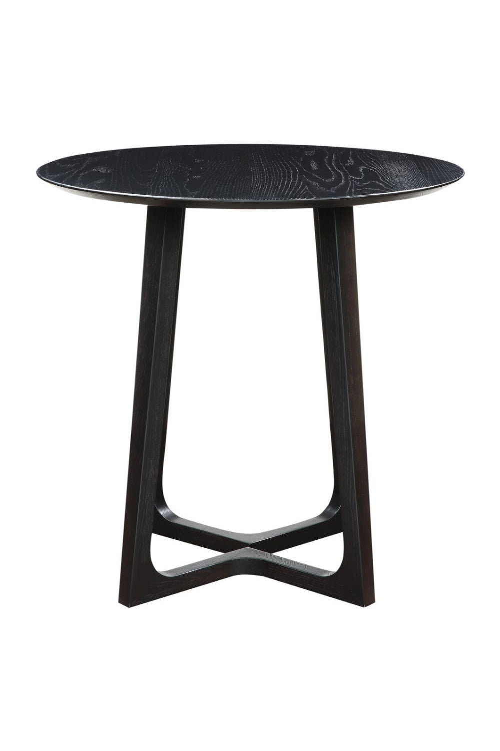 Black Solid Ash Counter Table | Novi Living Godenza | Oroa.com