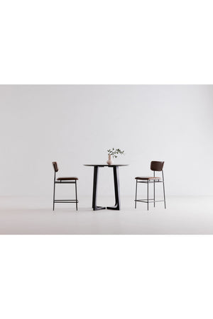 Black Solid Ash Counter Table | Novi Living Godenza | Oroa.com